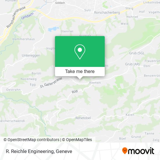 R. Reichle Engineering map