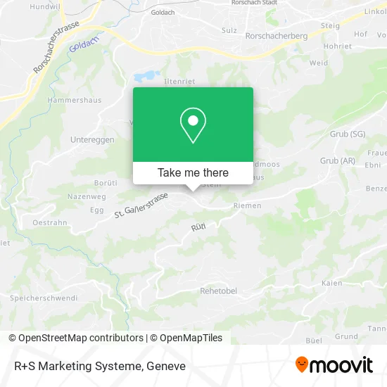 R+S Marketing Systeme map