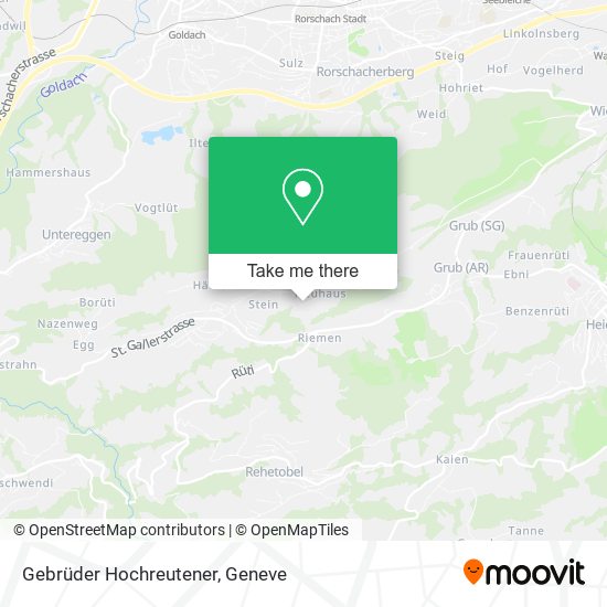 Gebrüder Hochreutener map