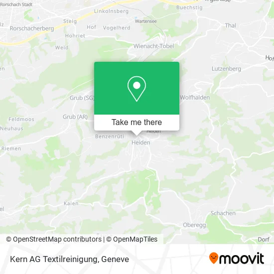 Kern AG Textilreinigung map