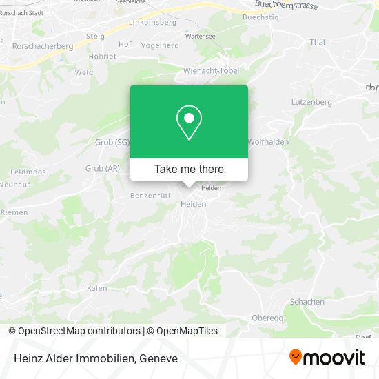 Heinz Alder Immobilien map
