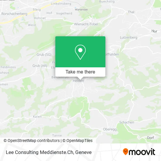 Lee Consulting Meddienste.Ch map