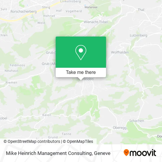 Mike Heinrich Management Consulting map