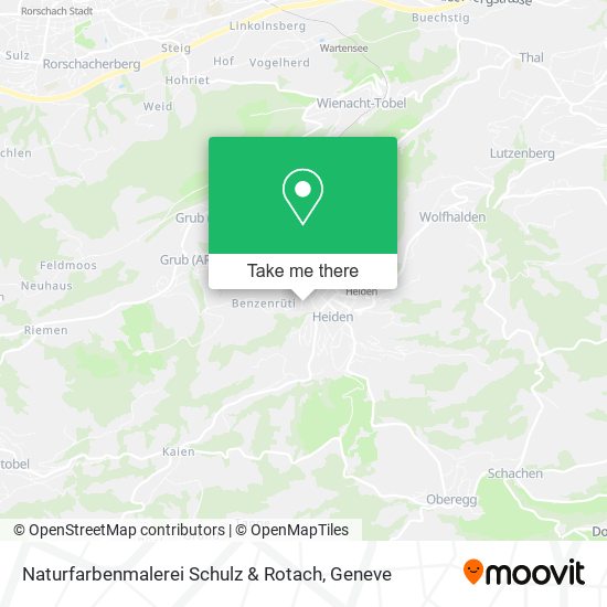 Naturfarbenmalerei Schulz & Rotach map