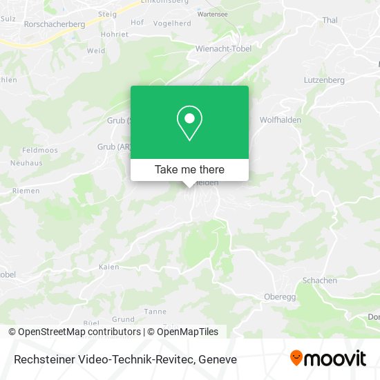 Rechsteiner Video-Technik-Revitec map
