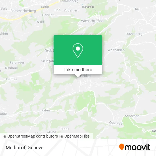 Mediprof map