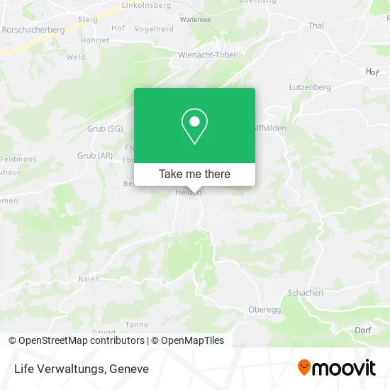 Life Verwaltungs map