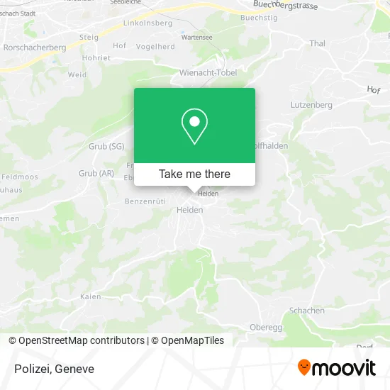 Polizei map