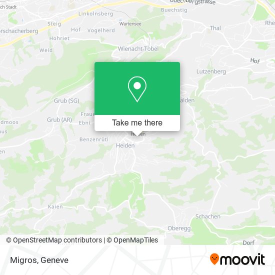 Migros map