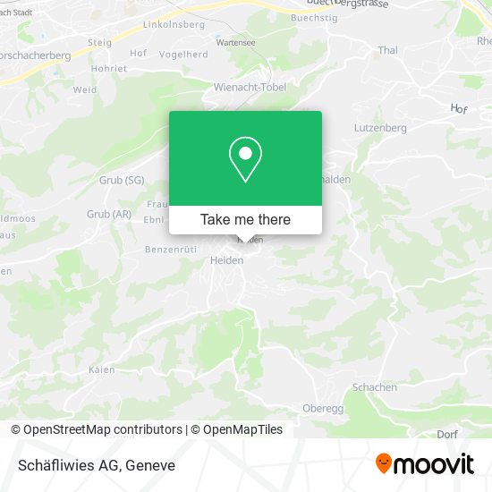 Schäfliwies AG map