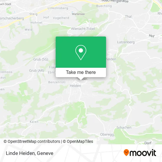 Linde Heiden map