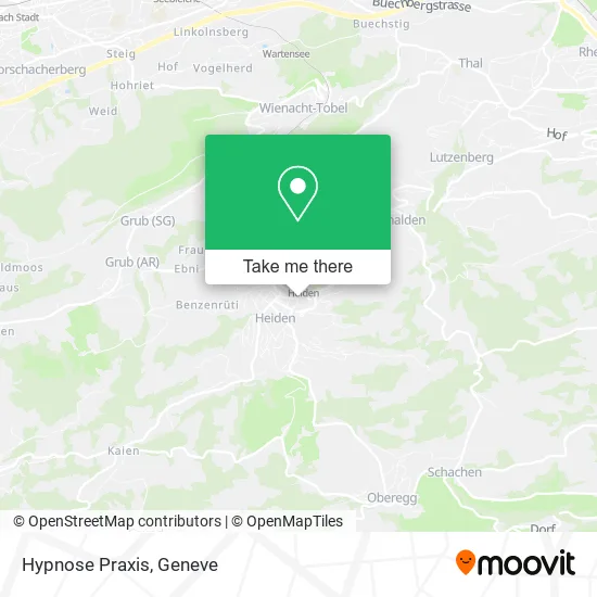 Hypnose Praxis map