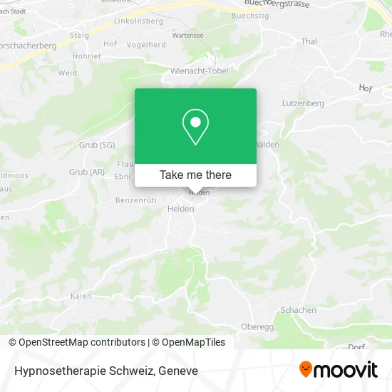 Hypnosetherapie Schweiz plan
