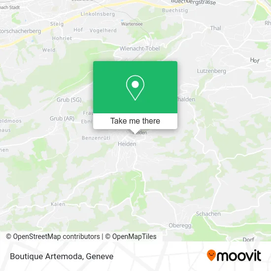 Boutique Artemoda plan