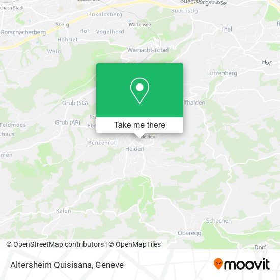 Altersheim Quisisana map