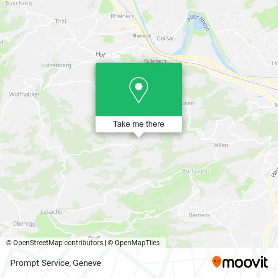 Prompt Service map