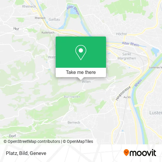 Platz, Bild map
