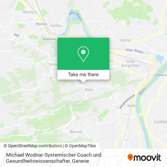 Michael Wodnar-Systemischer Coach und Gesundheitswissenschafter map