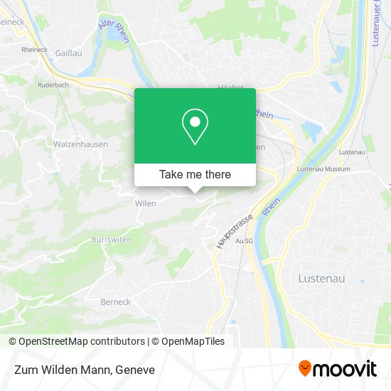 Zum Wilden Mann map