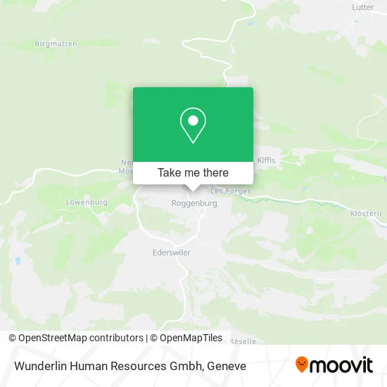 Wunderlin Human Resources Gmbh map