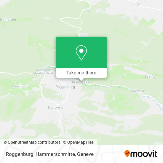 Roggenburg, Hammerschmitte map