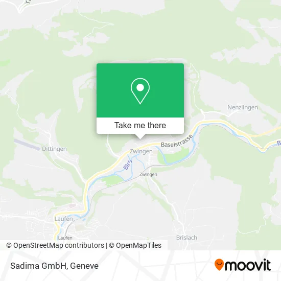 Sadima GmbH map
