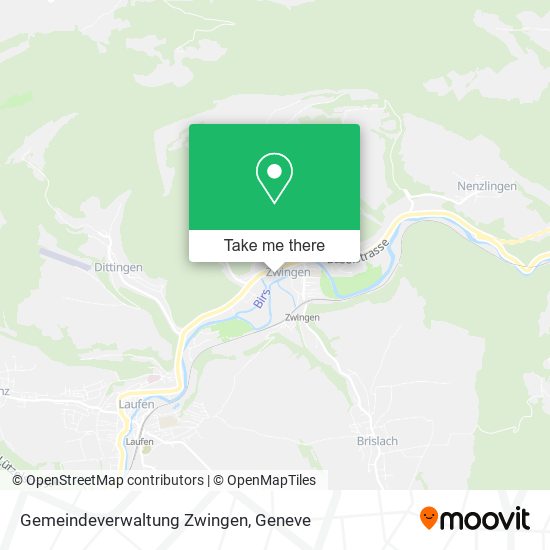 Gemeindeverwaltung Zwingen plan