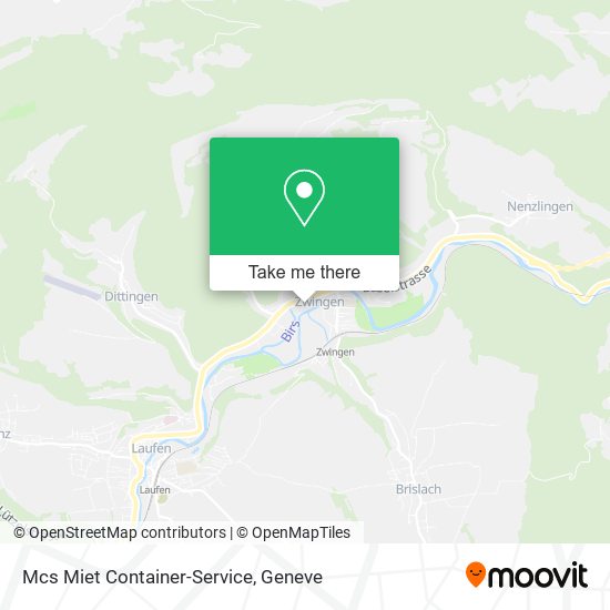 Mcs Miet Container-Service map