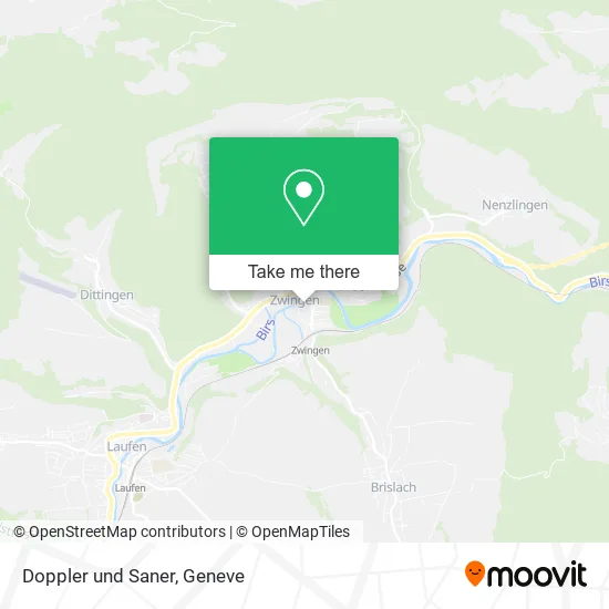 Doppler und Saner map