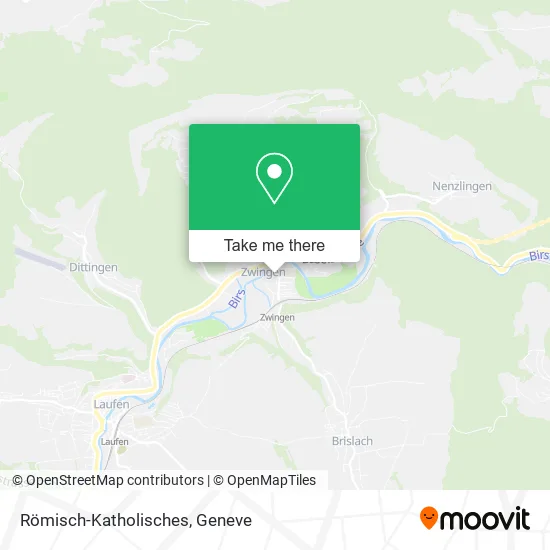 Römisch-Katholisches map