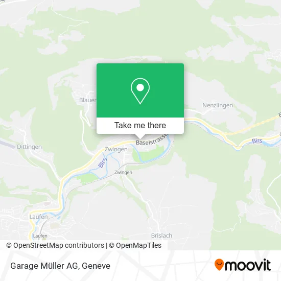 Garage Müller AG map