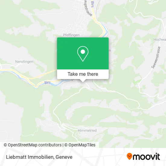 Liebmatt Immobilien map