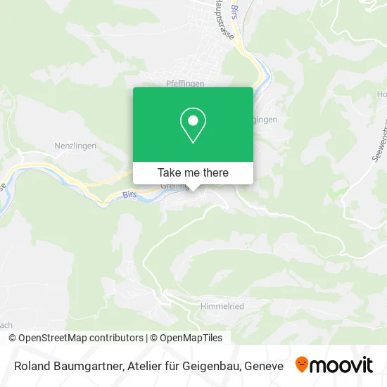 Roland Baumgartner, Atelier für Geigenbau map