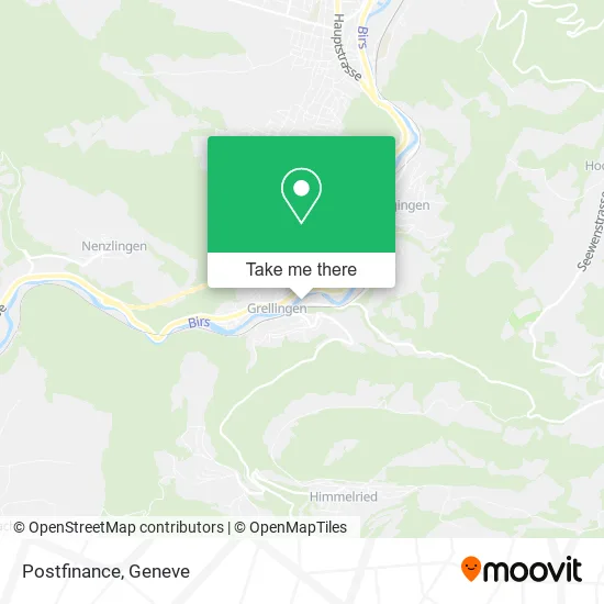 Postfinance map