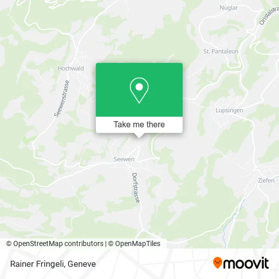 Rainer Fringeli map
