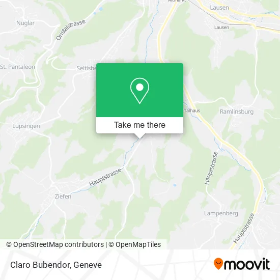 Claro Bubendor map