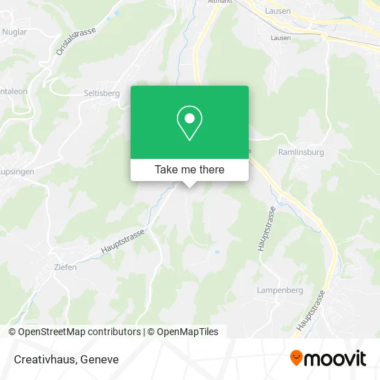 Creativhaus map