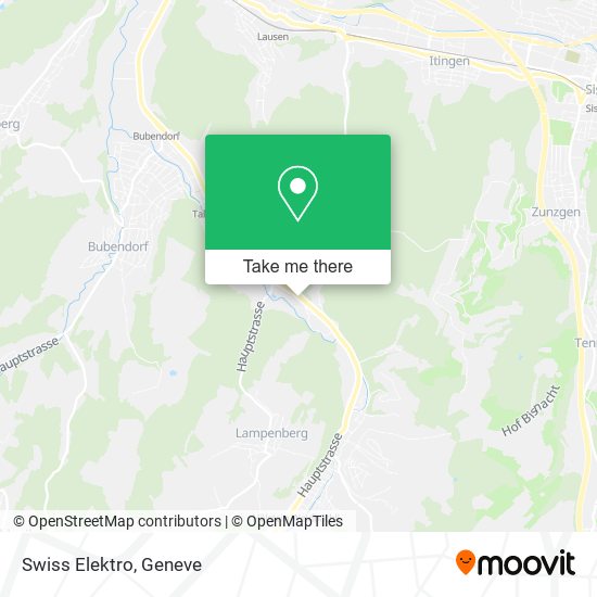 Swiss Elektro map