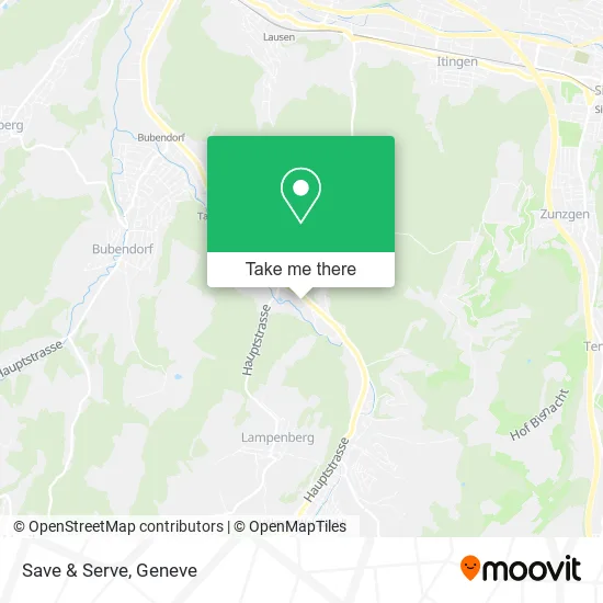 Save & Serve map