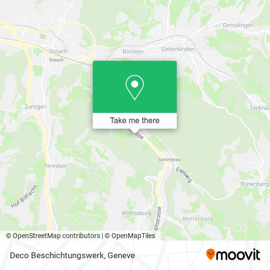 Deco Beschichtungswerk map