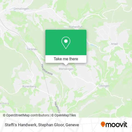 Steffi's Handwerk, Stephan Gloor map