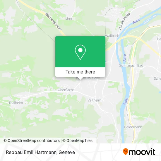 Rebbau Emil Hartmann map
