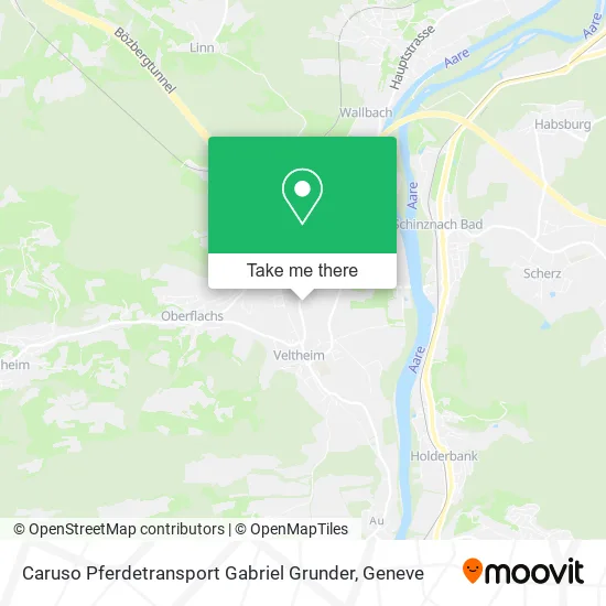 Caruso Pferdetransport Gabriel Grunder map