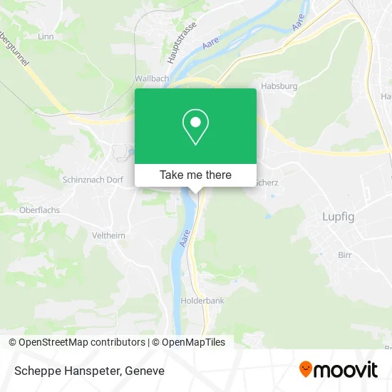 Scheppe Hanspeter map