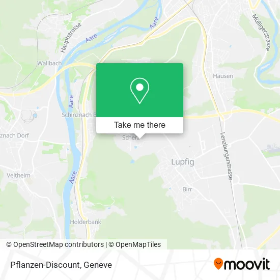 Pflanzen-Discount map