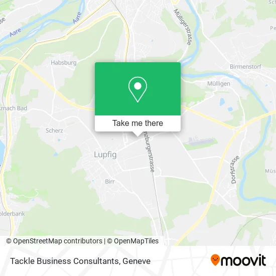 Tackle Business Consultants map