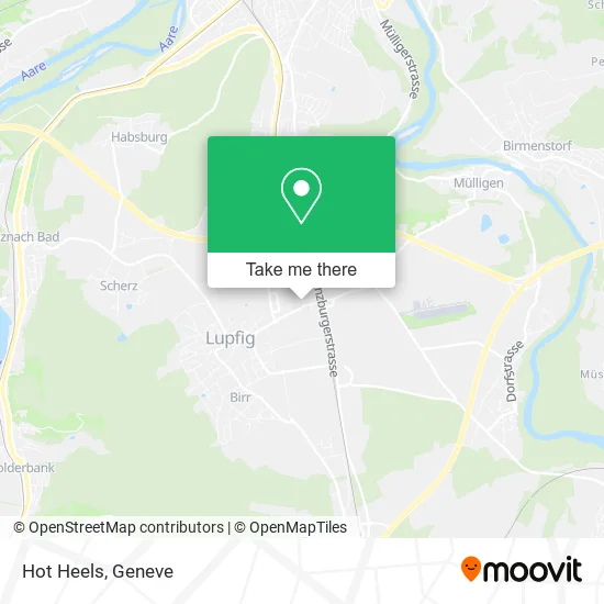 Hot Heels map