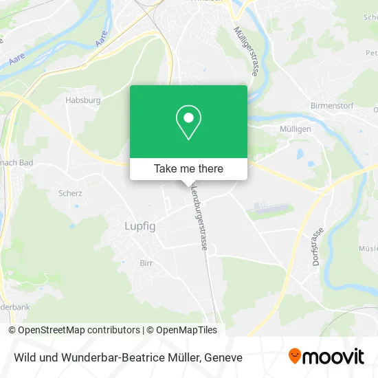 Wild und Wunderbar-Beatrice Müller map