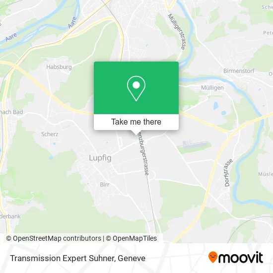 Transmission Expert Suhner map