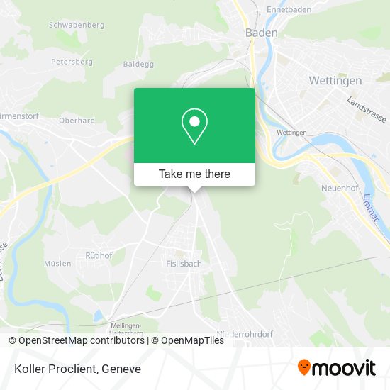 Koller Proclient map